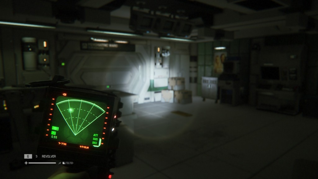 Alien: Isolation motion tracker